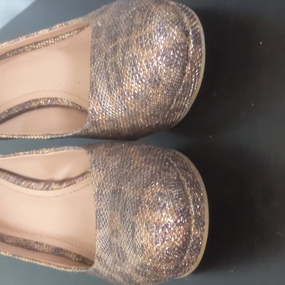 Women's glitter leopard platform heel - Picture 3 of 7